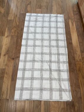 Cloth Plaid Shower Curtain